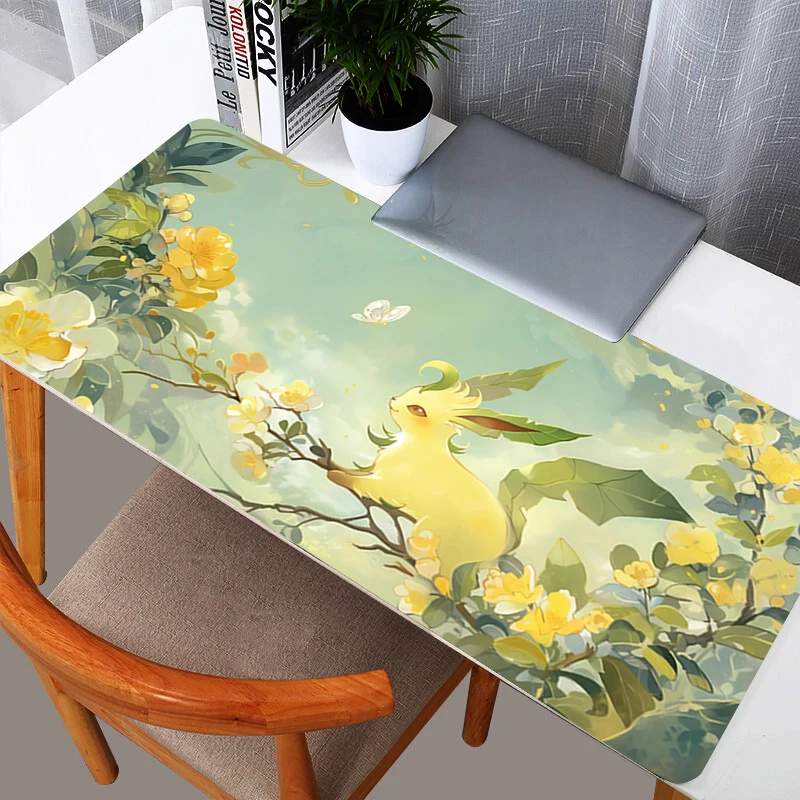Mouse Pad Gamers Large Computer Extended Pokemon Pikachu Game Mousepad Desk Mat Keyboard Durable Rubber Durable Carpet