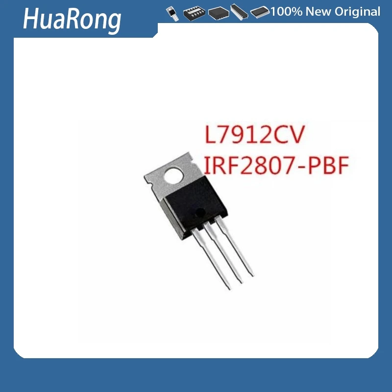 20PCS/LOT  L7912CV     L7912   IRF2807PBF     IRF2807-PBF    IR2807   2807    2807PBF     TO-220AB