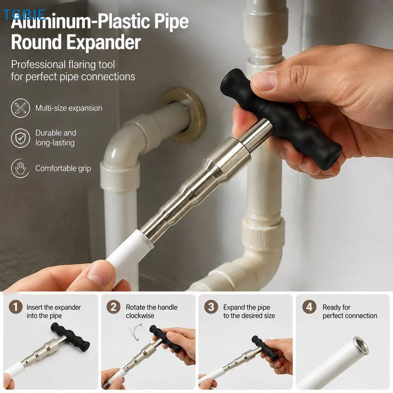 [TL]1Pcs Multi-Function Pipe Expander Handheld Tool for Home Small Plumbing Renovation Pipe Fitting Repair