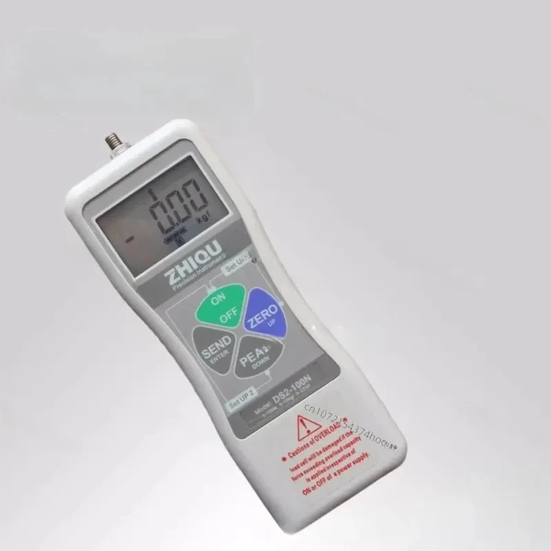 DS2-500N High Precision Digital Display Tension Meter / Force Gauge 500N(50 Kgf)