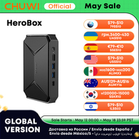 Mini PC CHUWI HeroBox Intel Celeron N100 Quad-core CPU Windows 11 OS 8GB LPDDR4 256GB SSD Dual Band Wifi Desktop Computer