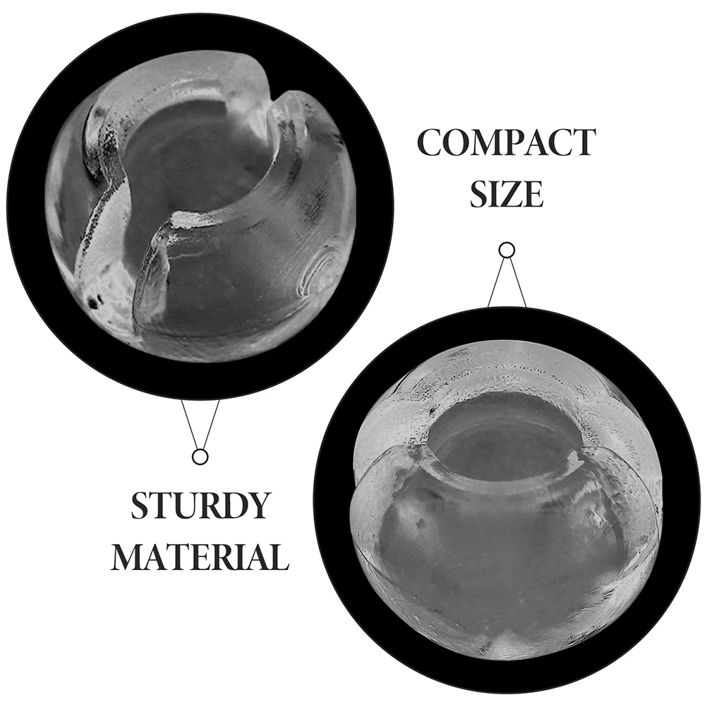 

100pcs Transparent Limit Beads Blinds Chain Connector Clip Replacement Vertical Stability Bead Holder Roller Shades