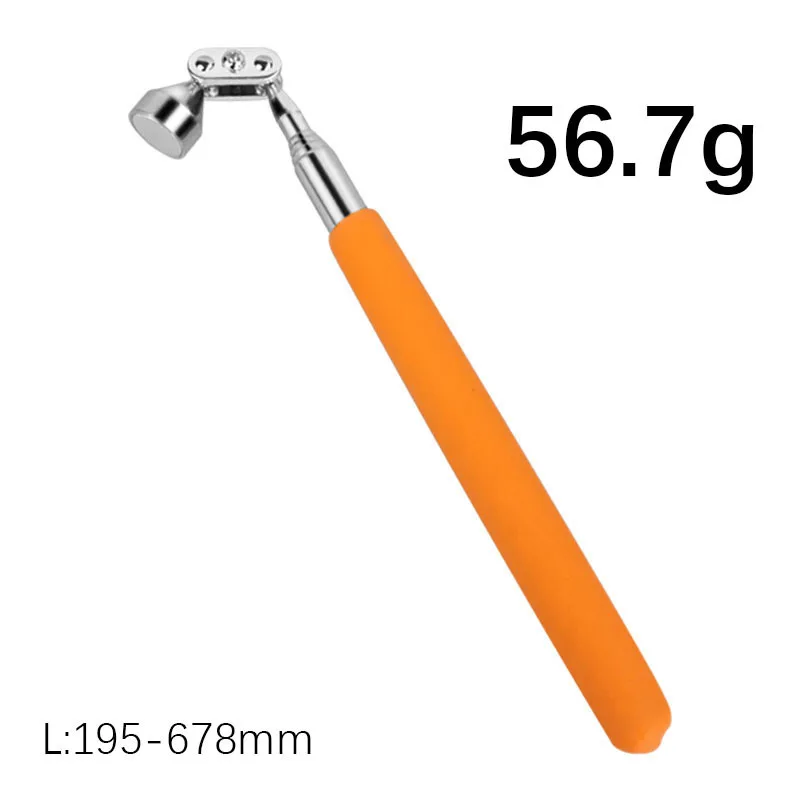 2025 مرآة فحص تلسكوبية 1.5 رطل 6 قسم لاقط مغناطيسي فضي إصلاح السيارات خرطوم تمديد مغناطيسي قوي قابل للسحب #2