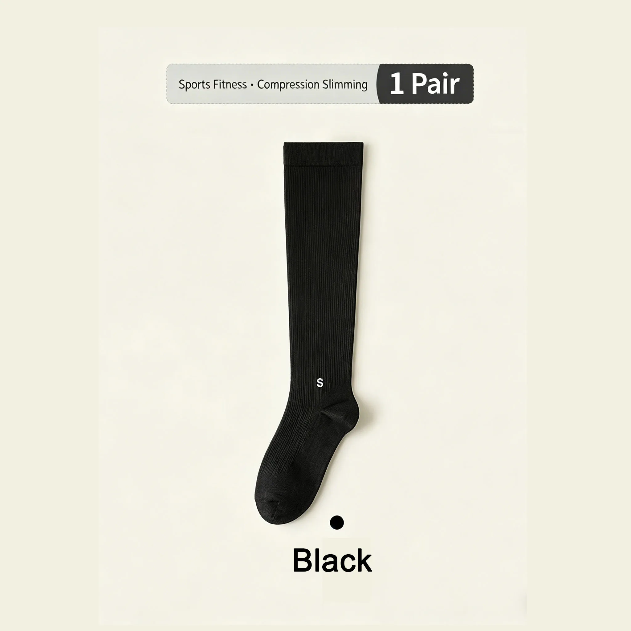 Professional Sports Compression Calf Socks for Women, Breathable Pressure Socks for Running, Jump Rope, Fitness, Summer Slimming gallery 5