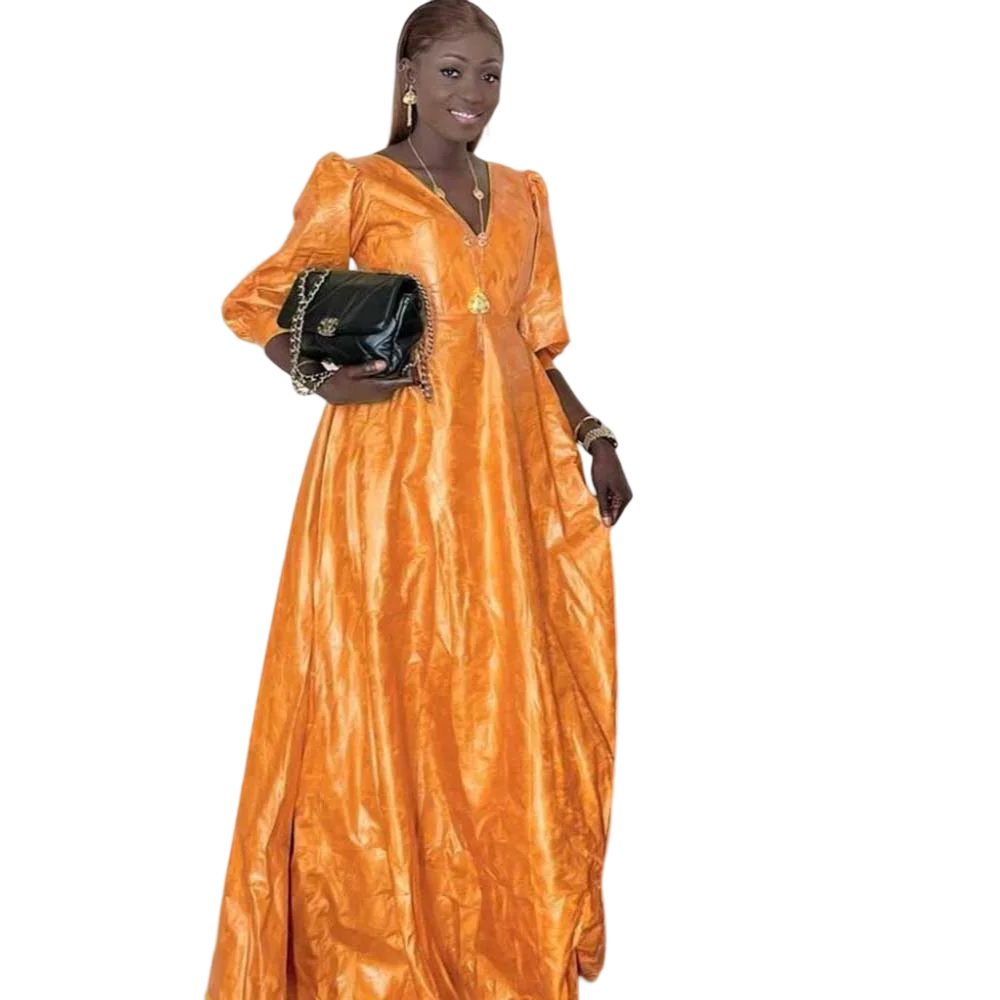 

Celebration Collection Bazan Dress Elegant Wedding Party Dresses with Classic African Design