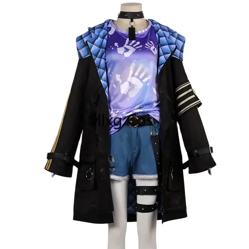 

FC6Unisex Anime Cos Kanade Izuru Cosplay Costumes Halloween Uniform Custom Size@FC8！