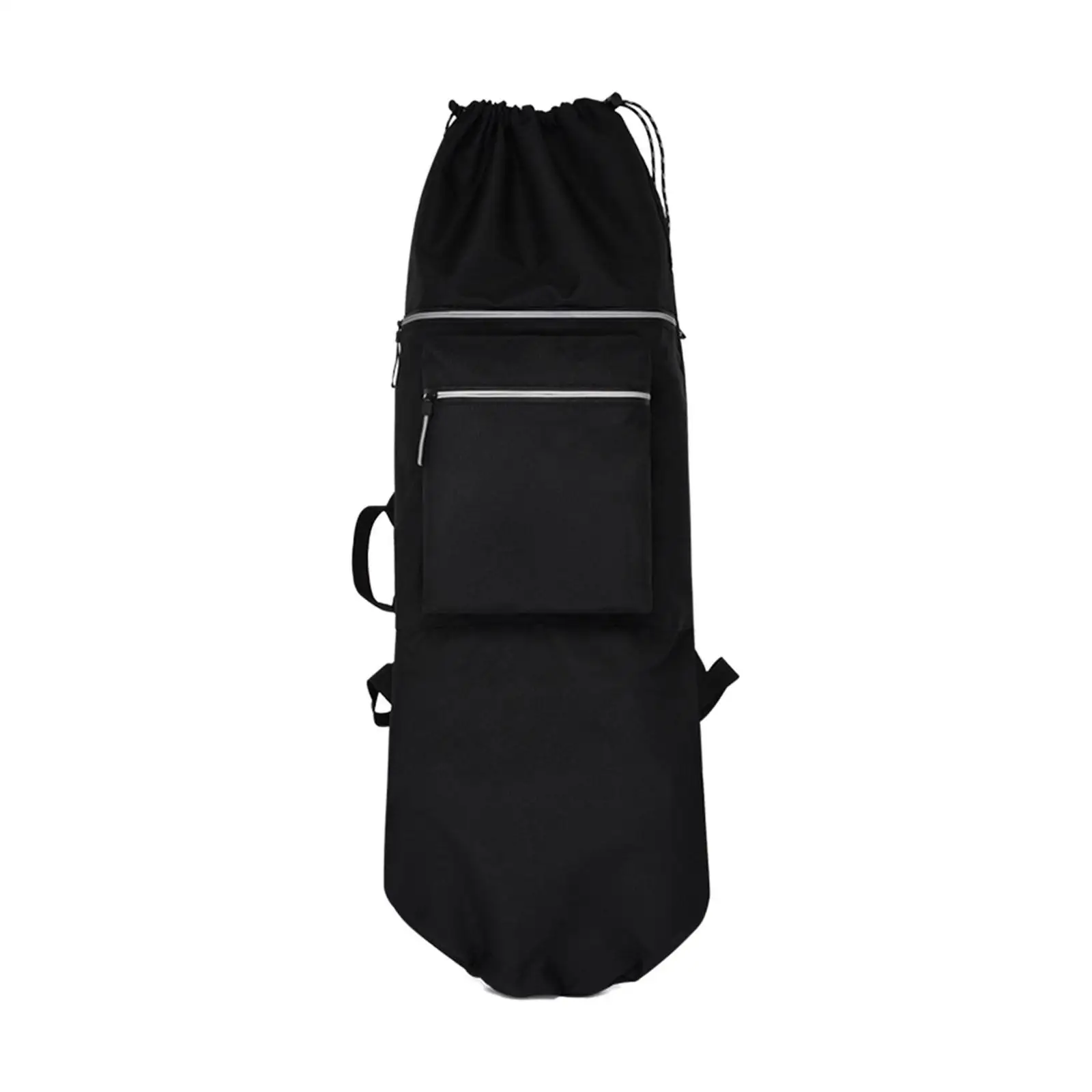 Skateboard Backpack Bag Adjustable Straps Skate Pouch Longboard Carry Case