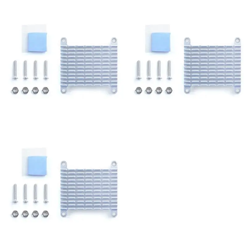 

【ДЕНЬ БЛАГОДАРЕНЬЯ】3X радиаторы для платы Nanopi NEO/Air/NEO2/Nanopi NEO Core Allwinner H3