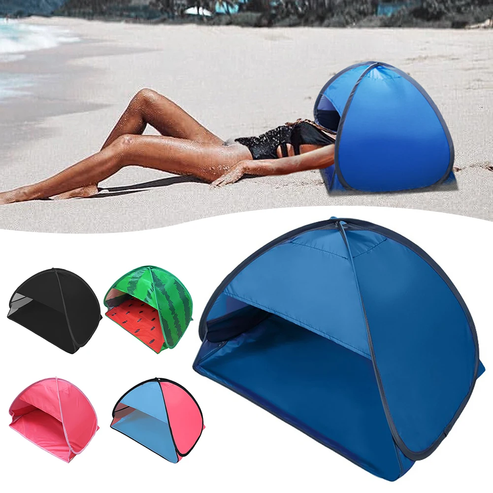 Tienda de campaña para la cabeza, Mini refugio solar portátil, tienda de campaña emergente para la playa, Mini tienda para la cabeza para tomar el sol, tienda facial para la playa junto al mar