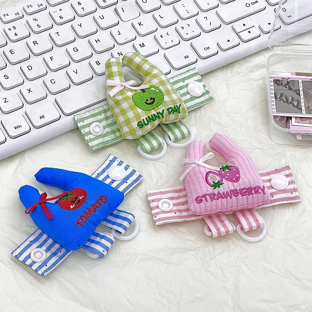 Dopamine Cable Storage, Striped Shopping Bag Extension Clips, Bag Decor Pendants, Headphone & Data Cable Organizer Accessories