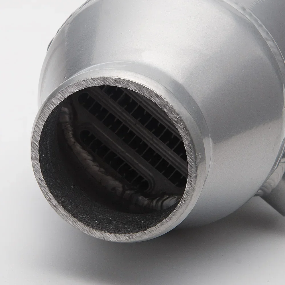 Intercooler liquido-aria di raffreddamento stile barilotto 4" X8" ID/OD 2,5" per motore del compressore per E46 M3 EPSLY200