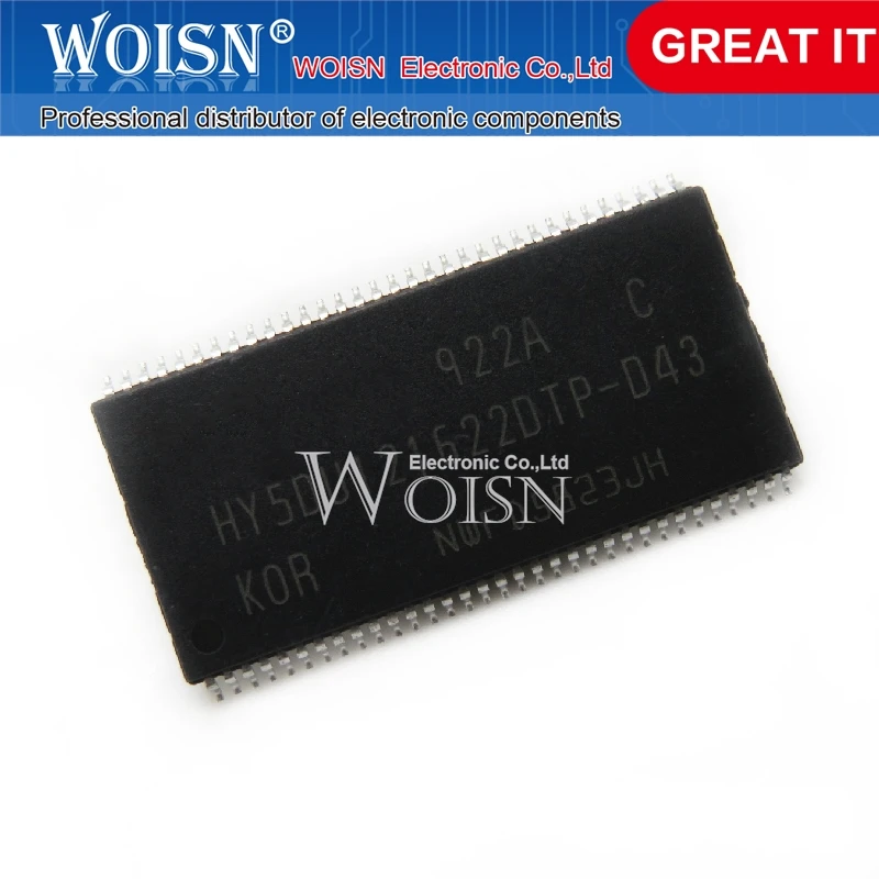 

10 шт HY5DU121622CTP-D43 HY5DU121622CTP HY5DU121622 TSOP-66