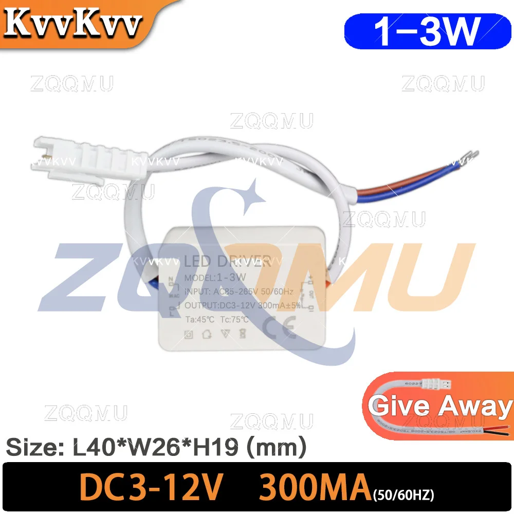 30W 36W LED Driver Transformer 18W Power Supply Adapter 300mA 900mA Constant Current Downlight Lighting Unit for Ceiling Lamp