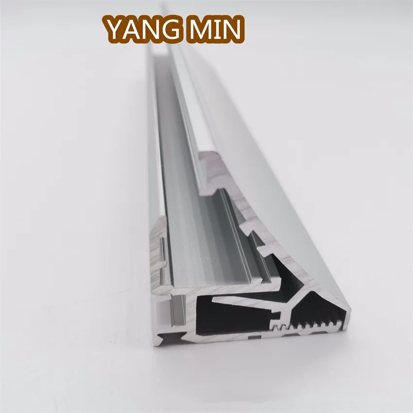 1.5m/pcs  Wardrobe Closet board Sliding Door Aluminium Profile Sliding Doors For Wardrobe Sliding Aluminum Profile