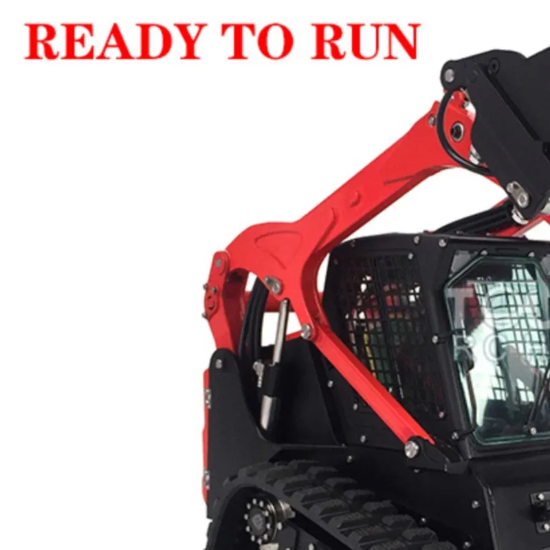 

LESU 1/14 CNC Metal Hydraulic Aoue-LT5 Tracked Skid-Steer RC Loader RTR RC Car Remoted Trucks Toys For Adults Gifts Boy THZH1210