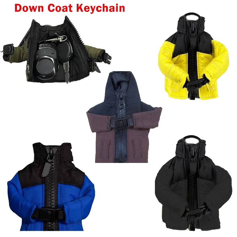 Gantungan Kunci Portabel Gantungan Kunci Mantel Bawah Mini Gantungan Kunci Mode Liontin Mantel Bawah Liontin Jaket Kunci Lucu Hadiah untuk Teman