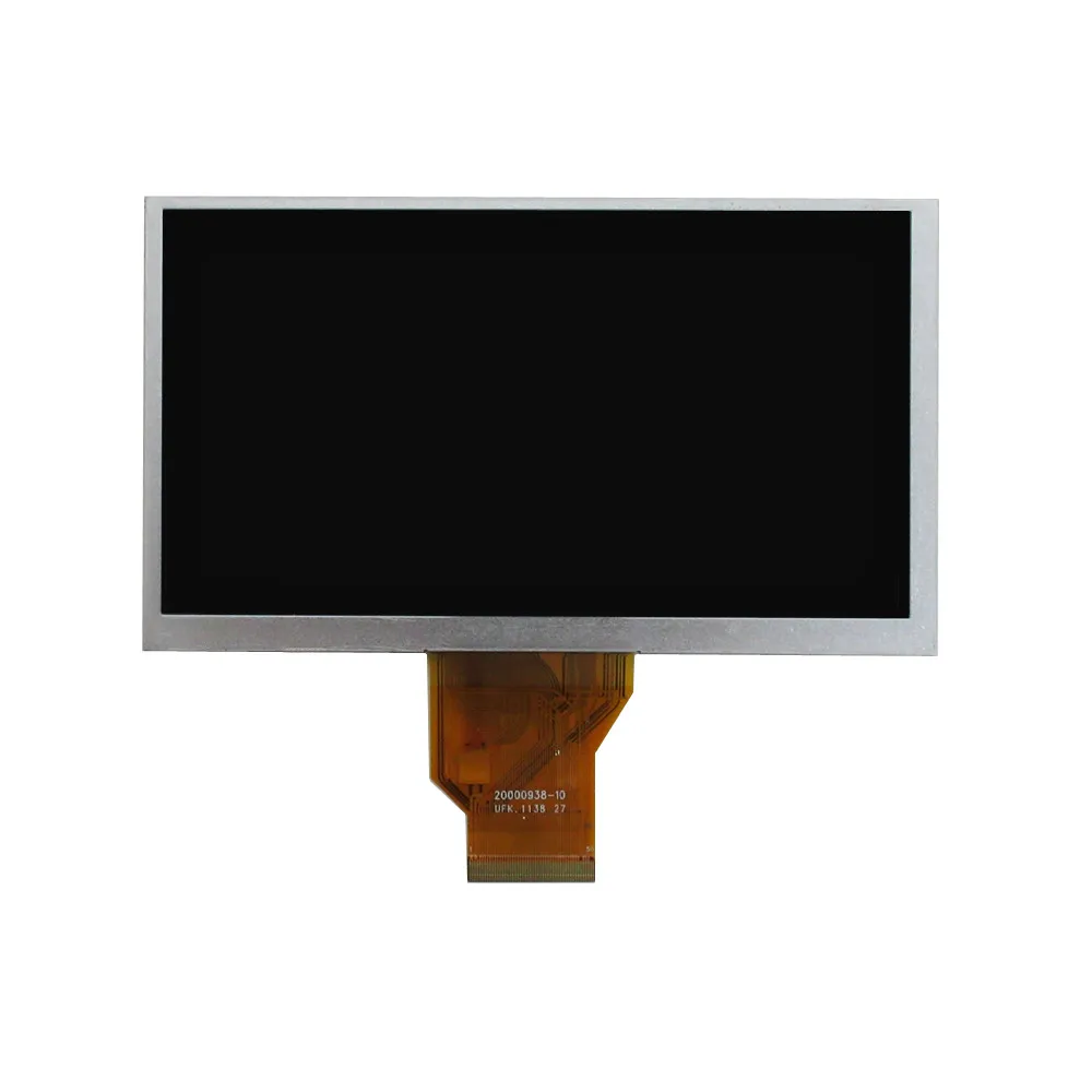 Imagem -03 - Display Lcd Screen Digitizer Touch Screen Vidro Carro Dvd Navegação Gps Multimídia de Controle Central At065tn14 800x480 65