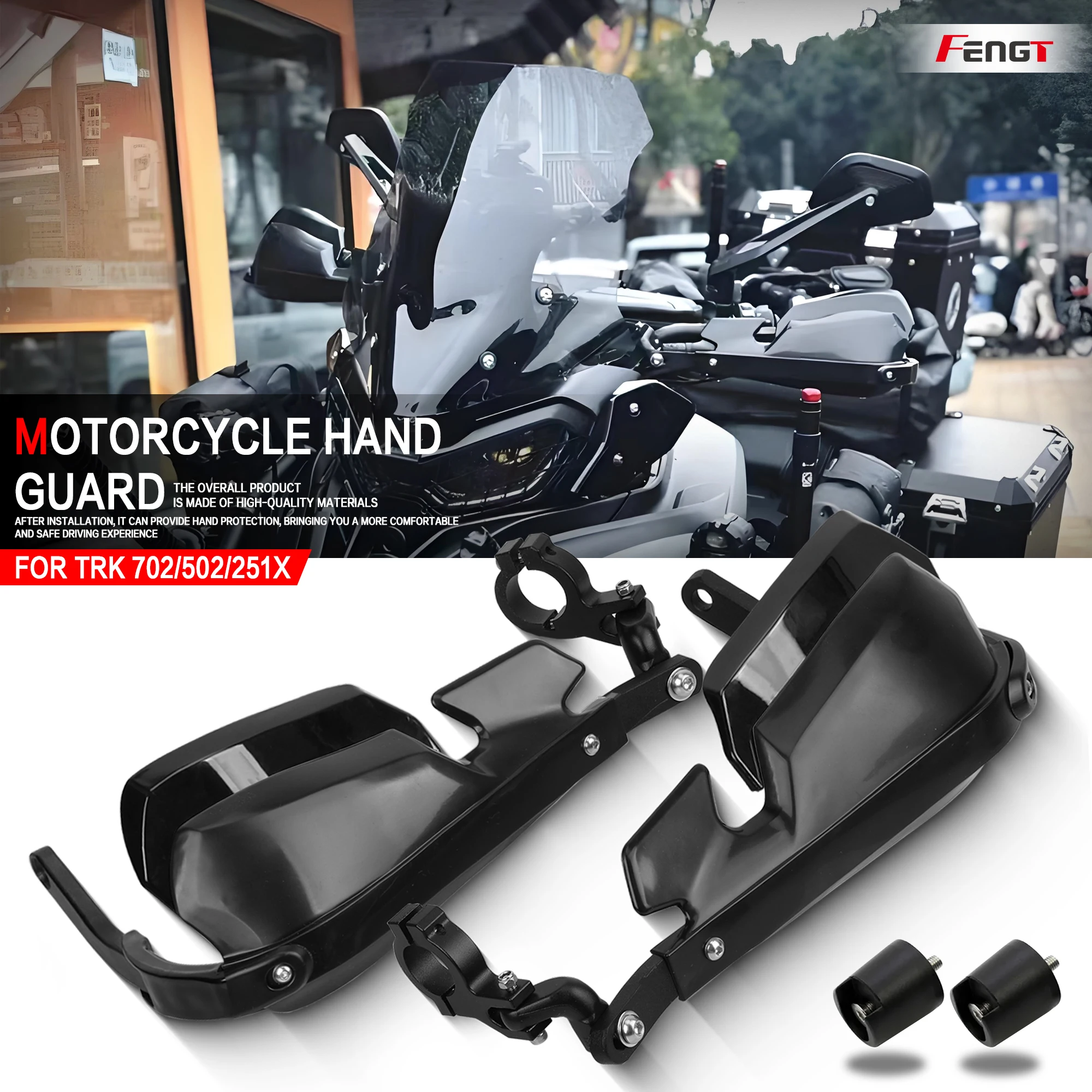 

Защита рук мотоцикла для Benelli TRK702 TRK502, алюминиевая защита руля TRK 702 502, защита руля