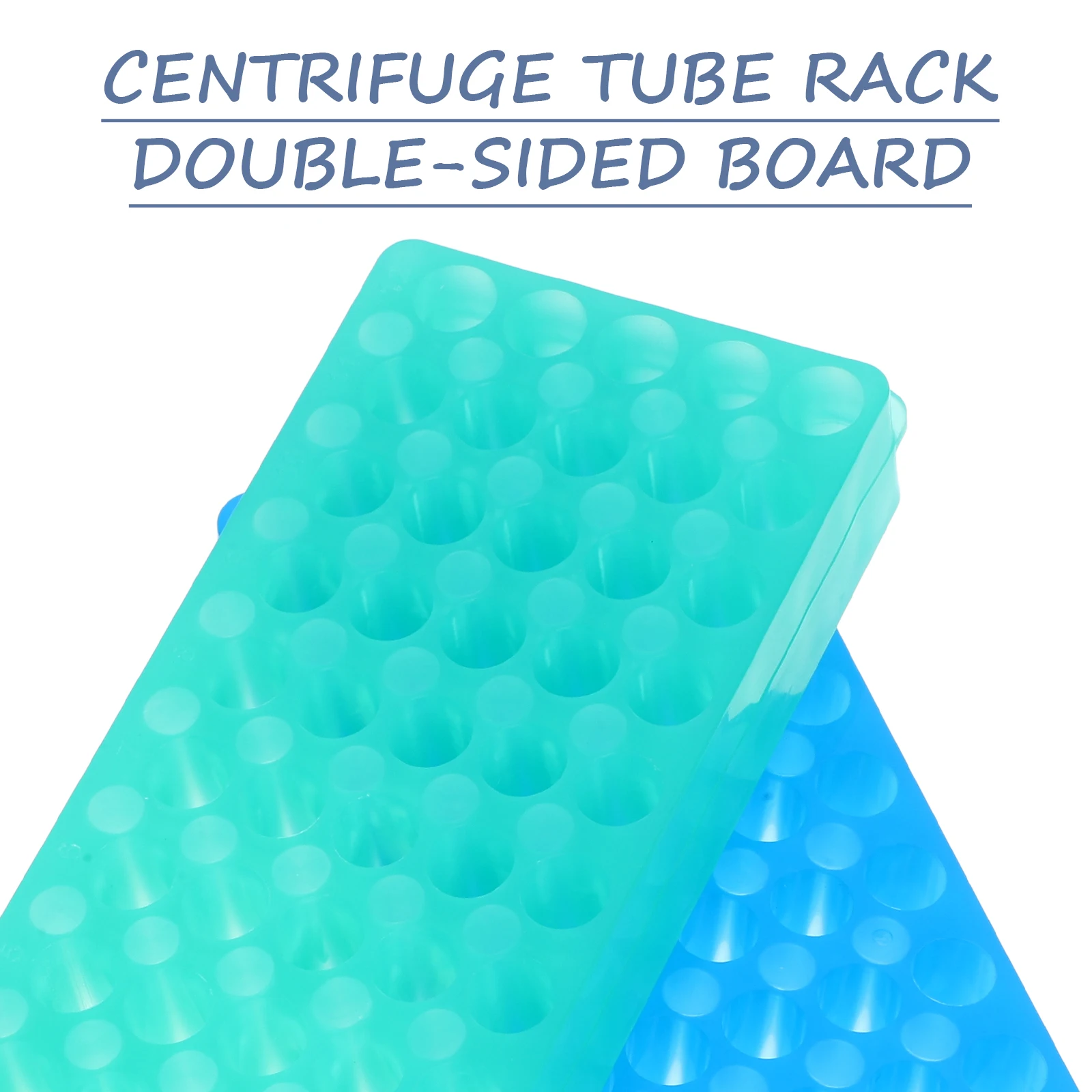 

2 Pcs Test Tube Rack Stand Automatic Fixed Holders Lab for Cylinder Display Racks Bottle Plastic