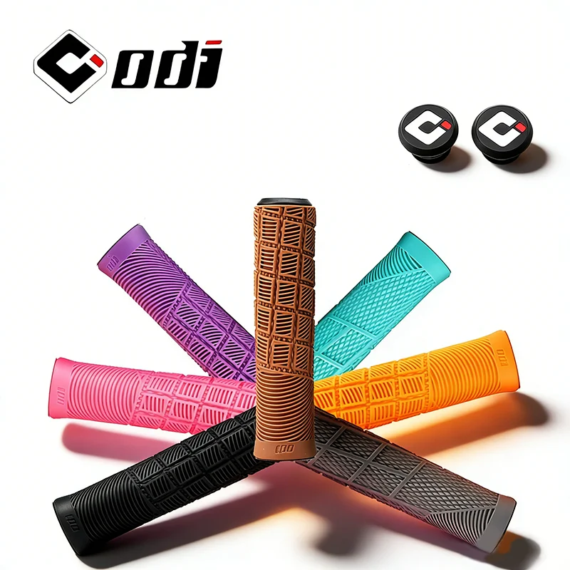 

ODI Silicone Bike Grip MTB Comfortable Wear resistant Handlebar Grip General Anti-slip Folding BMX Bike Handle Cuff Bike Part