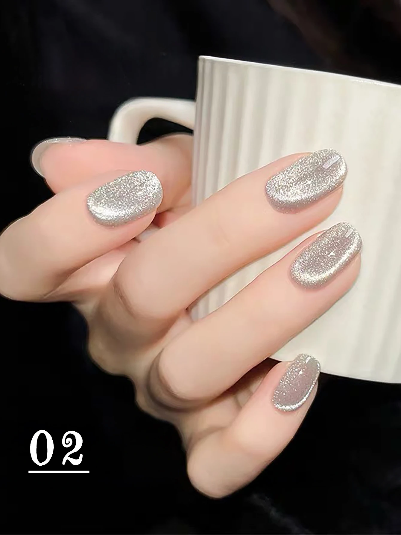 1pcs PSK Autumn Winter 6 Colors Maillard Series Caramel Light Bulb Whitening Cat Eye Gel Nail Polish Brown Nails Black Nails
