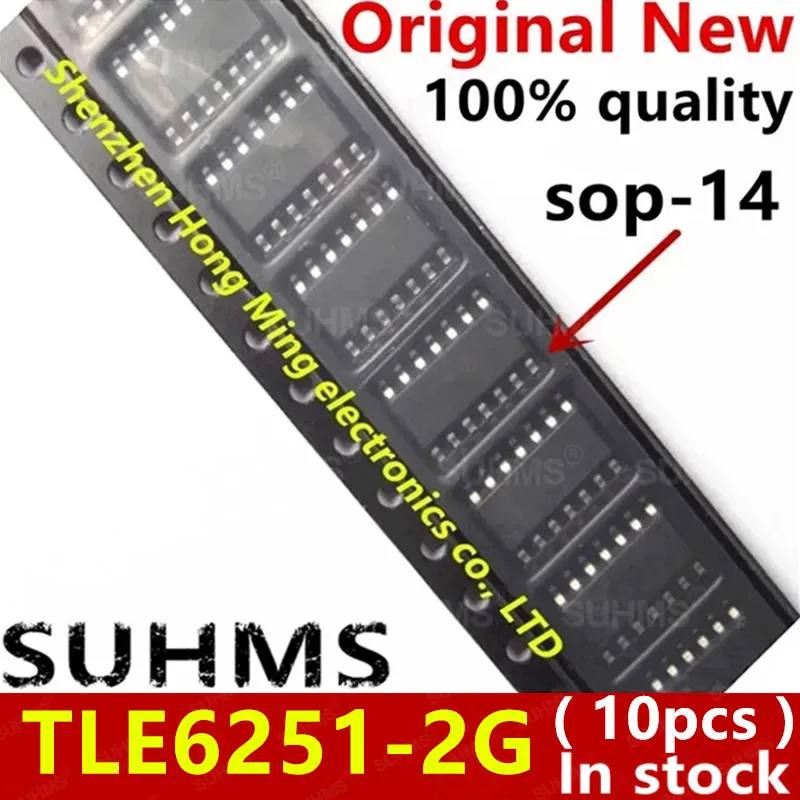

(10piece)100% New TLE6251-2G TLE6251 2G sop-14 Chipset