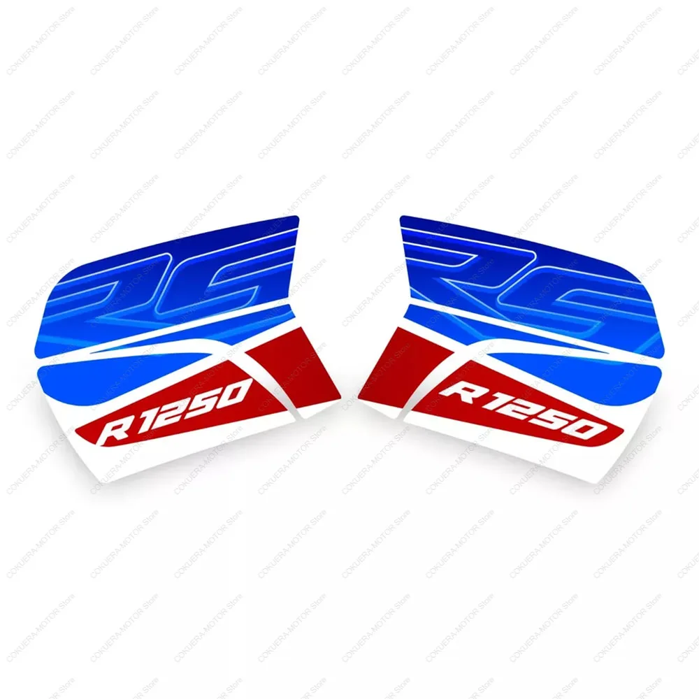 Motorcycle Luggage Sticker Side Box Scratch Resistant Sticker Decoration for BMW R 1250 RS R1250RS 2022-2024 Trunk stickers