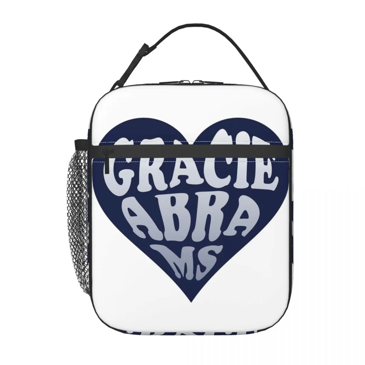 I LOVE GRACIE ABRAMS Merch Insulated Lunch Bag For Outdoor Storage Food Boxes Reusable Thermal Cooler Bento Box