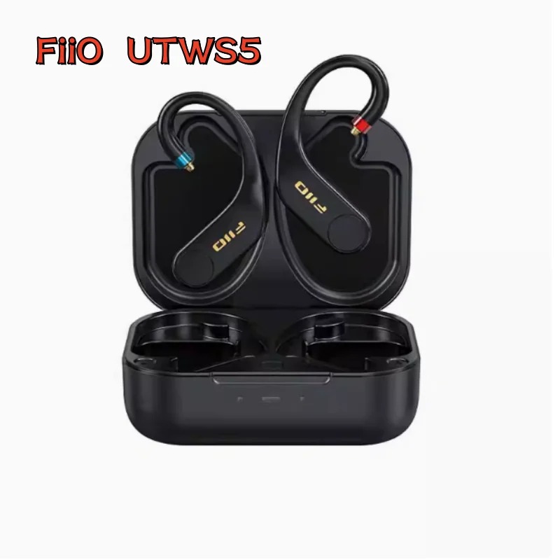 FiiO UTWS5 2025 Auricolari Bluetooth True Wireless Gancio e amplificatore per cuffie per IEM, LDAC ad alta risoluzione 96kHz/24bit -MMCX/0,78 2 pin