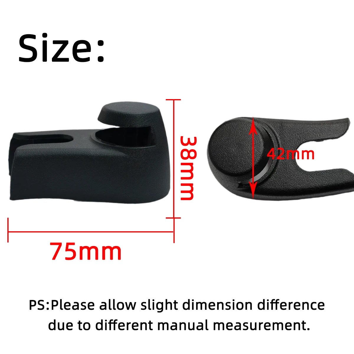 Rear Windshield Windscreen Washer Wiper Arm Nut Cover Cap for Seat Ibiza Altea 4 XL Freetrack Leon Toledo 5P - view 2