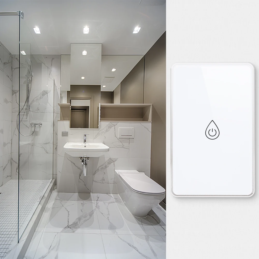 STLF Tuya مفتاح سخان المياه الذكي 20A الاتحاد الأوروبي الولايات المتحدة القياسية APP اللمس اليكسا التحكم الصوتي واي فاي زيجبي الذكية المرجل التبديل #4