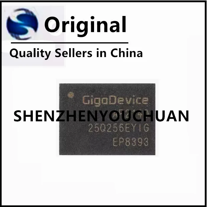 

(1-100piece)GD25Q256DYIG 25Q256DYIG GD25Q256 WSON8 IC Chipset New Original