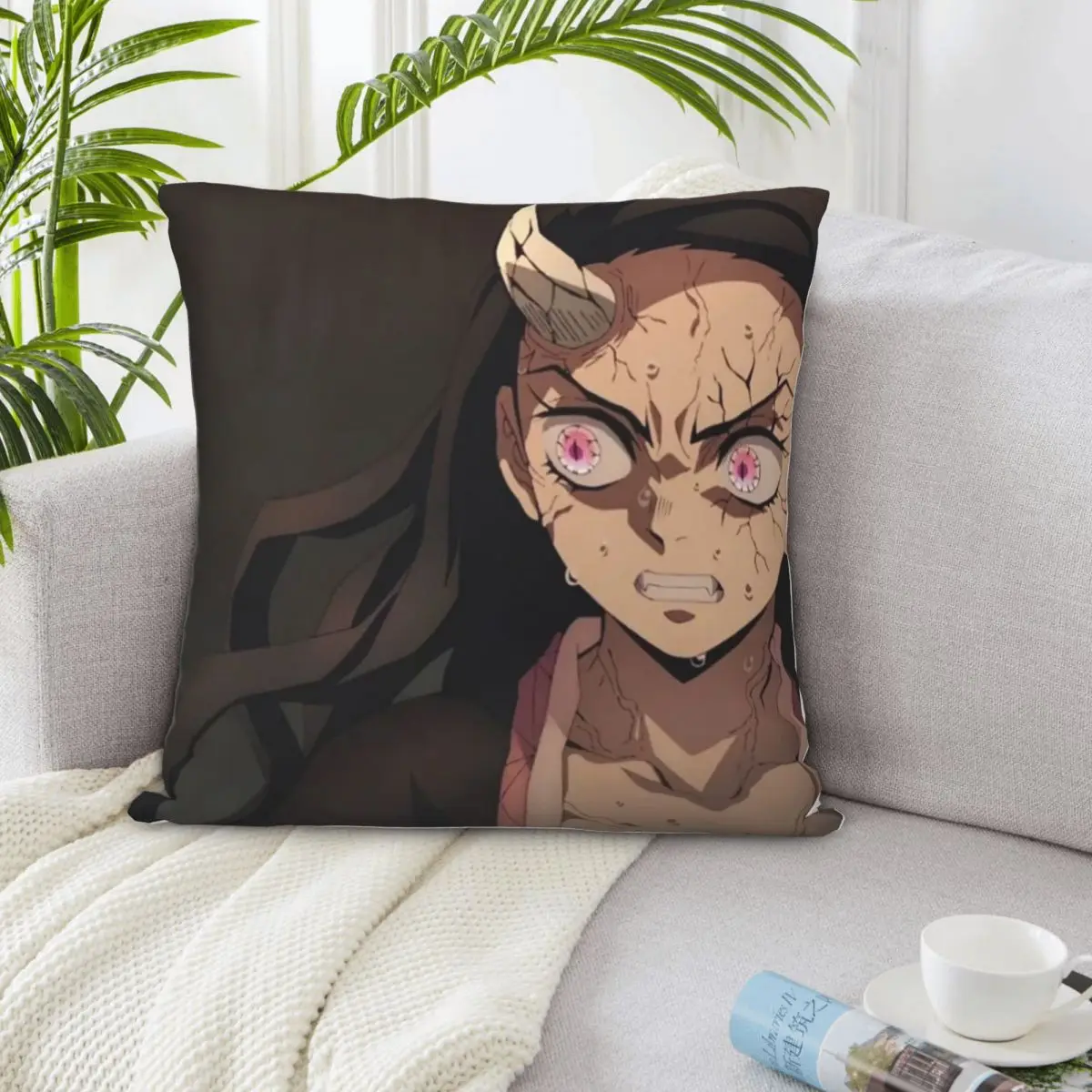 

Demon Slayer аниме 000727, чехол для подушек для домашнего декора, наволочка 45X45, наволочка Dakimakura, наволочка