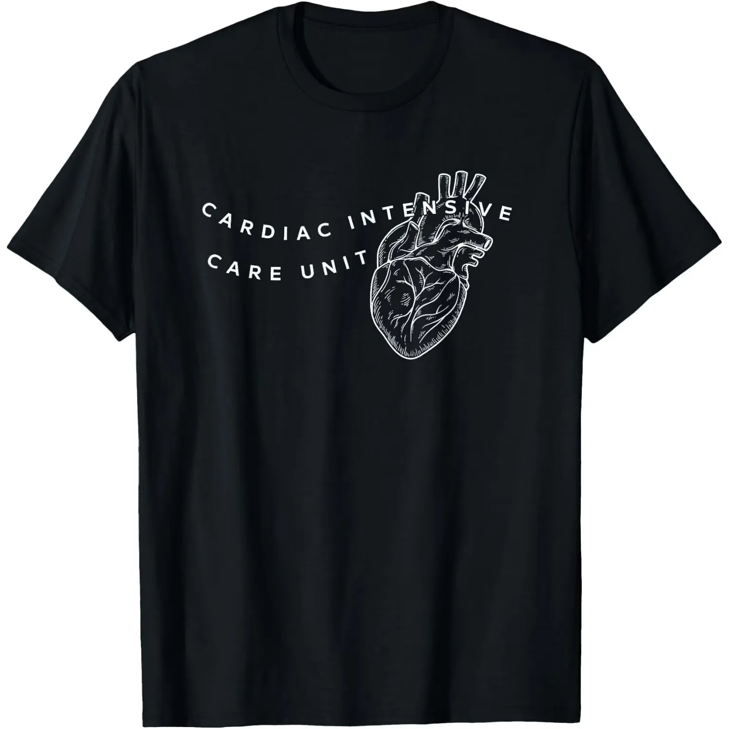 Cardiology Cicu Nurse Cardiac Sonographer Cardiology Unit T-Shirt Size S-6XL