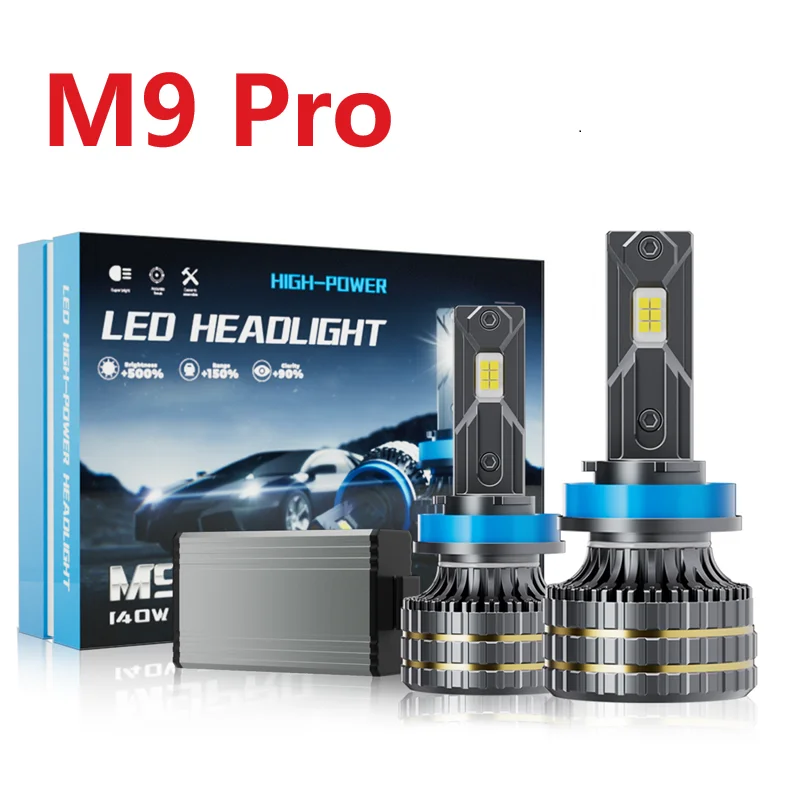 

2pcs H7 LED Car Headlights Bulbs Super Canbus 6000K Bright H11 H1 HB3 9005 HB4 9006 Auto Lamp 3570 CSP Chips Automobile 12V 24V