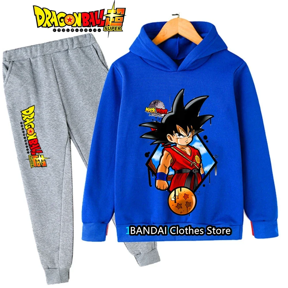 سويت شيرت Dragonball Girls Kakarotto Vegeta للأطفال من 3 إلى 12 سنة للخريف والشتاء ناعم ودافئ أنيق مطبوع عليه الرسوم المتحركة بلوفر مريح #4