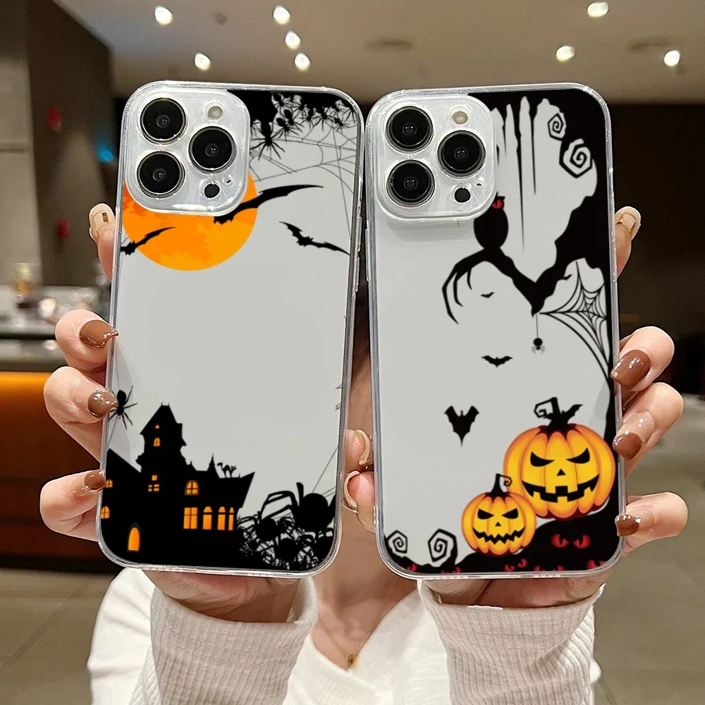 Halloween Holiday Phone Case For Samsung Galaxy A73 53 32 22 5G  Note 20Ultra Shell