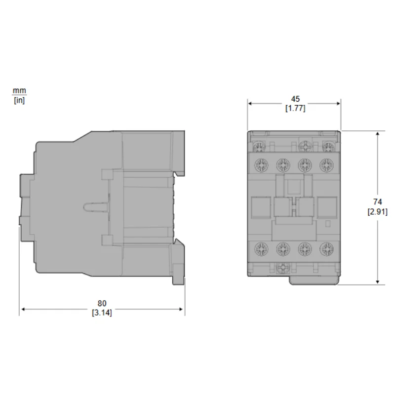 Easy TeSys Control 3P LC1N0610Q5N LC1N0910Q5N LC1N1210Q5N LC1N1810Q5N LC1N2510Q5N LC1N3210Q5N Ac contactor 380VAC 3NO