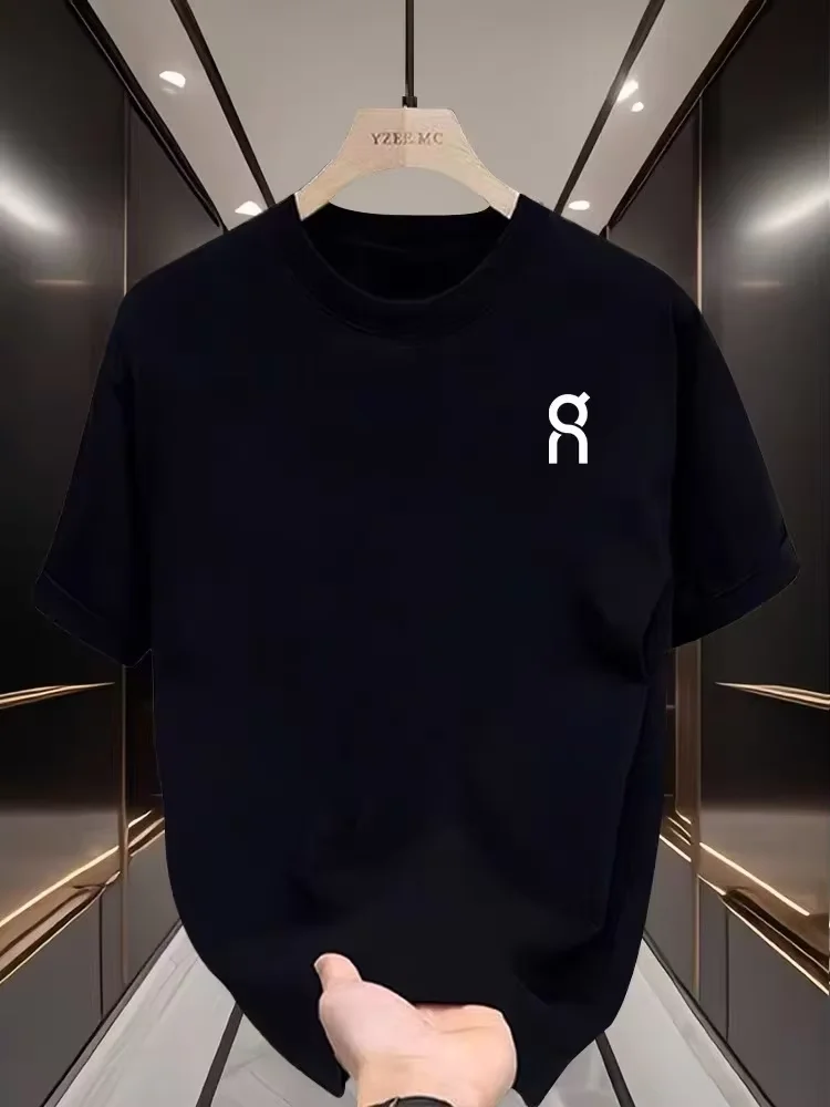 2026 New Men Women Short Sleeve T-shirt, High-End Sports Letter Print Unisex Tee, Trendy Casual Fashion Top for All-season Daily