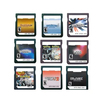 R4 withcollection เขียน R4 การ์ดเดี่ยว DS Gold Heart Silver Soul รุ่นสีดําและสีขาวสําหรับ NDS 2DS 3DS คอนโซลเครื่องมือภาษาอังกฤษ