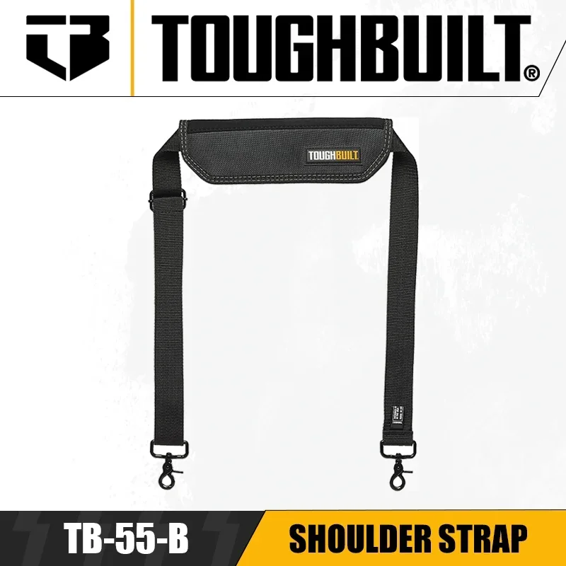 

TOUGHBUILT TB-55-B Shoulder Strap Tool Kit Shoulder Strap Carrier Sturdy Home Back Tool Accessories