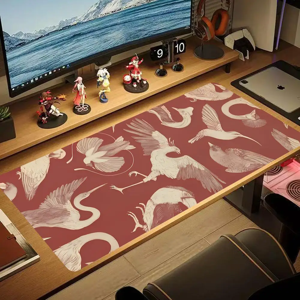 

National Style Patterns Mouse Pad non-slip Gaming Mousepad Gamer Chinese Style Mouse Mat Game Mechanical Keyboard XXL Desk Mat