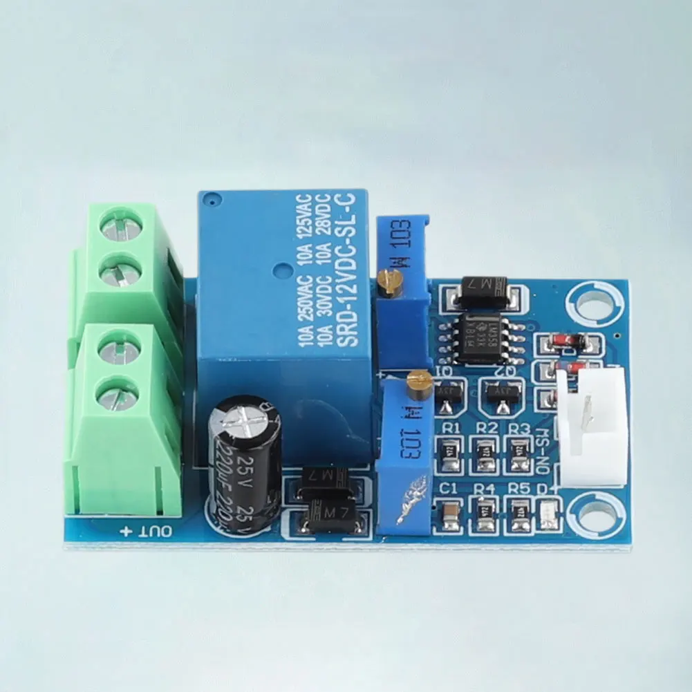 12V Battery Low Voltage Storage Battery Board Portable Low Voltage Disconnect Protection Module for Over-Discharging Electronics