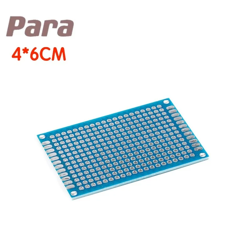 5PCS/LOT Double Sided Protoboard Breadboard Universal PCB Experiment Circuit Board 2.54MM Blue 2*8cm 3*7cm 4*6cm 5*7cm 7*9cm