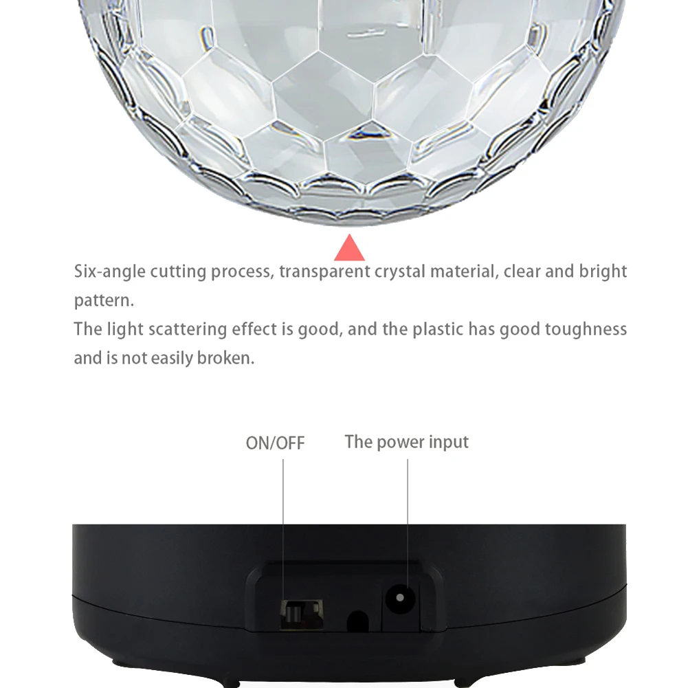 BAAG-USB светодиодный бар Stage RGB Mini DJ дискотека огни мяч звук вечерние свет проектор для автомобиля дома KTV звуковая активация