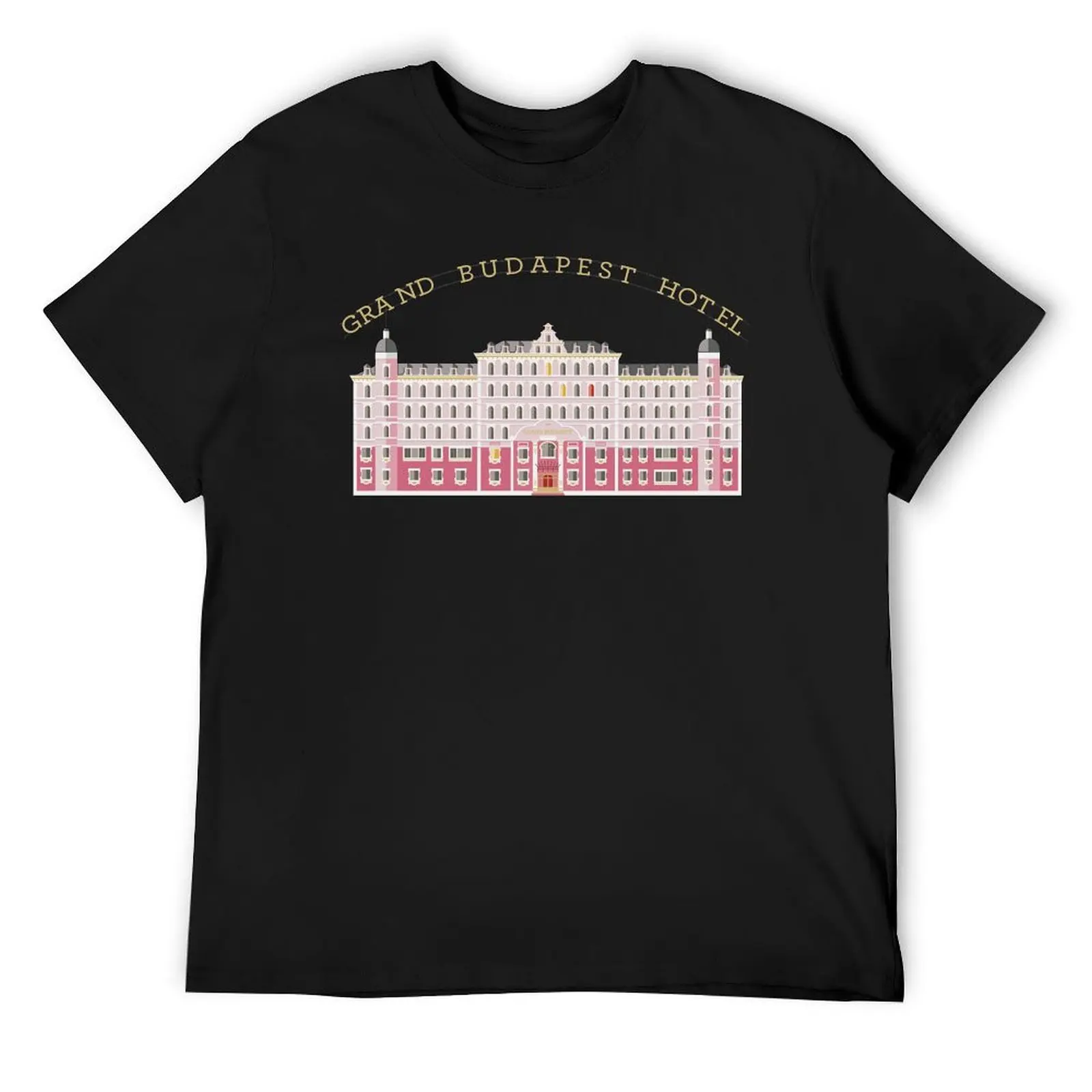 

The grand Budapest Hotel Wes movie life acquatic T-Shirt shirts graphic oversized graphic tee man clothes mens fashion