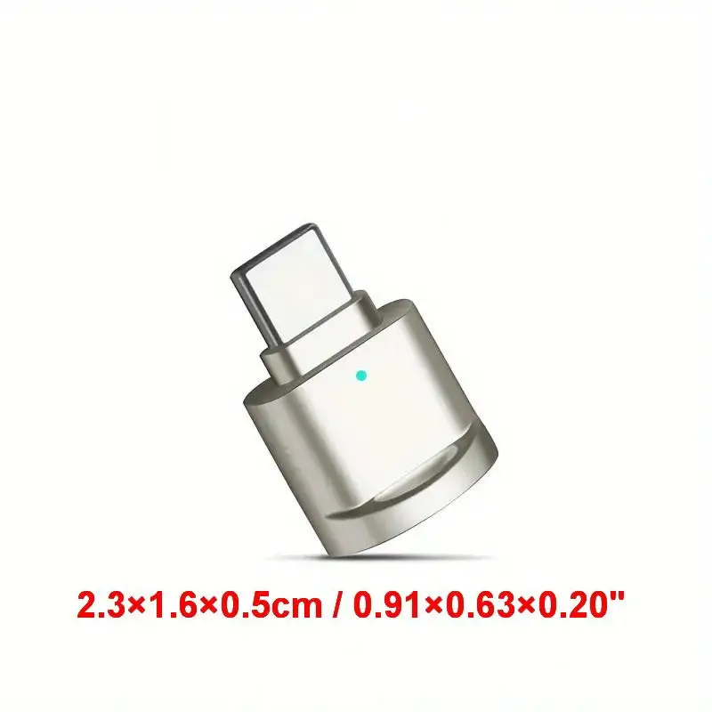 Mini USB 3.0 Type-C To TF Card Reader Aluminum Alloy Memory Card Adapter High Speed
