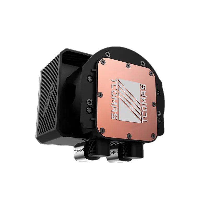 توماس LG700 برو RGB الكل في واحد 360 °   مروحة وحدة المعالجة المركزية المبردة بالماء، مراوح ألومنيوم نحاسية ونظام تبريد لحقيبة الكمبيوتر