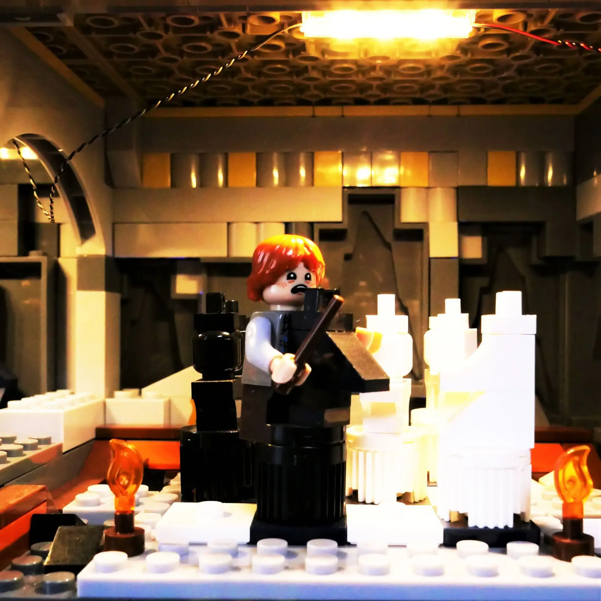 Maßgeschneidertes Premium-DIY-LED-Beleuchtungsset für Lego 76454 (nur LED-Licht, ohne Blöcke Modell). Hervorheben Sie Ihre Lieblingsgebäude