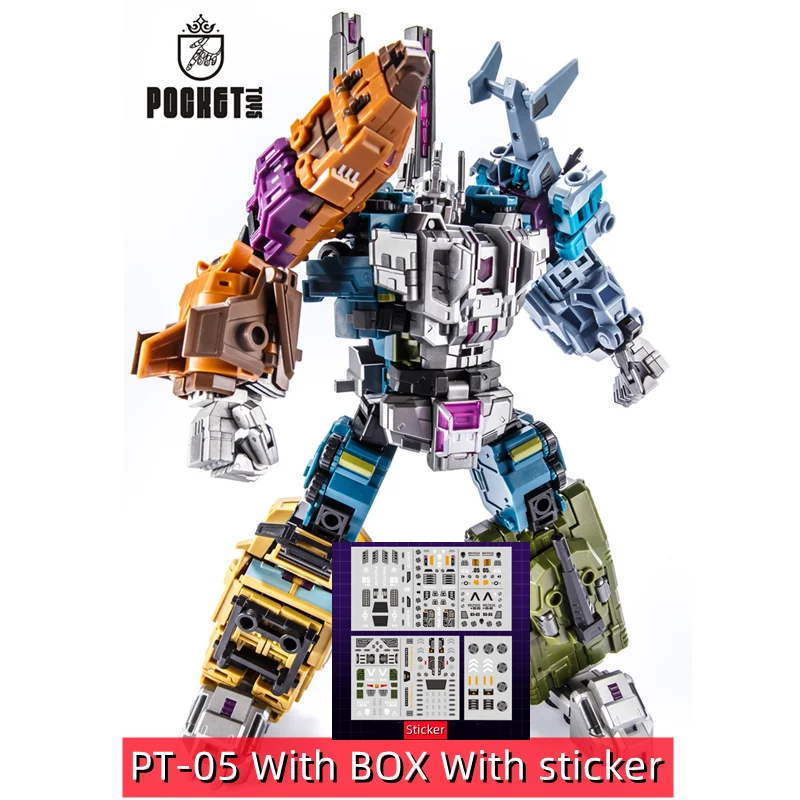 G1 PT-05 T05ブルーティスアクションフィギュアロボットおもちゃ